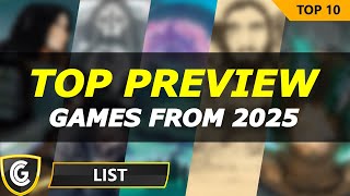 Top Previews from 2025 | Live List