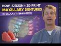 How I Design & 3D Print Maxillary Dentures in Exocad