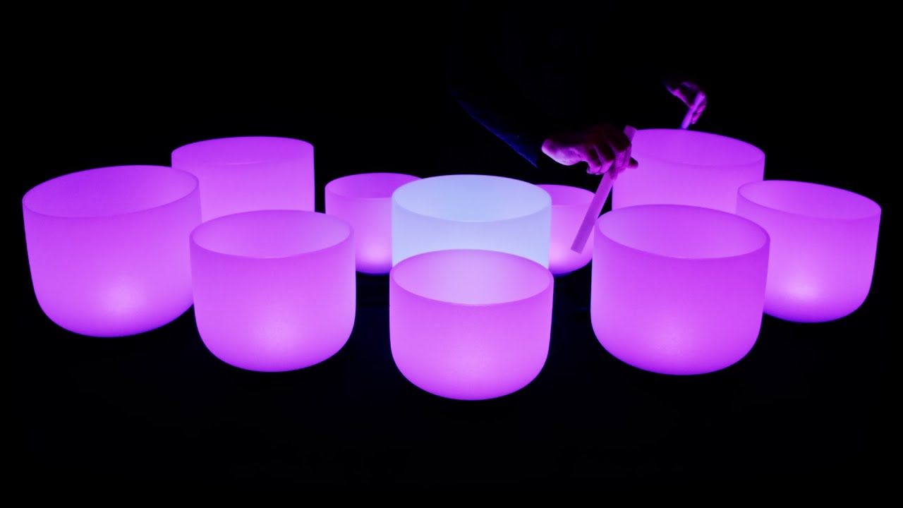 7 Chakra Cleanse & Alignment Crystal Singing Bowl 432Hz Sound Bath ...