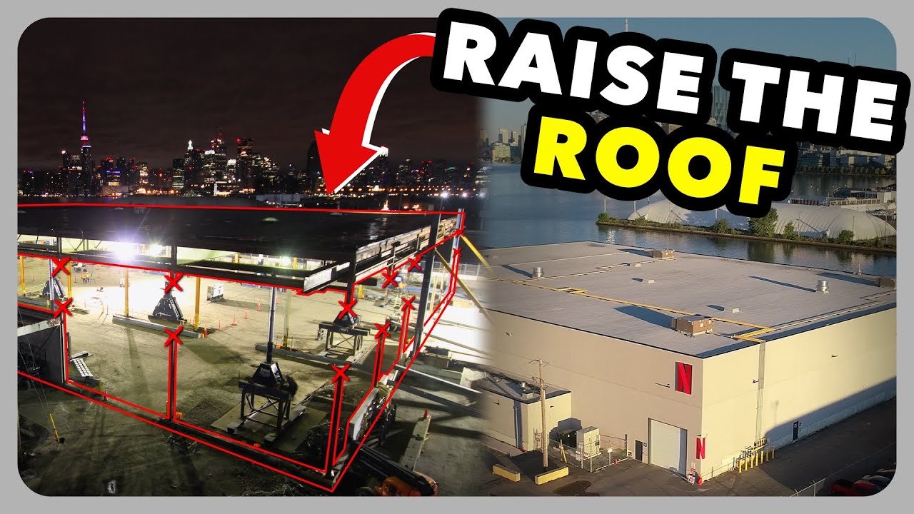 Невероятный способ строительства этой студии Netflix