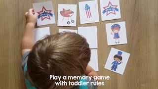 4th of July Matching Game for Toddlers screenshot 5