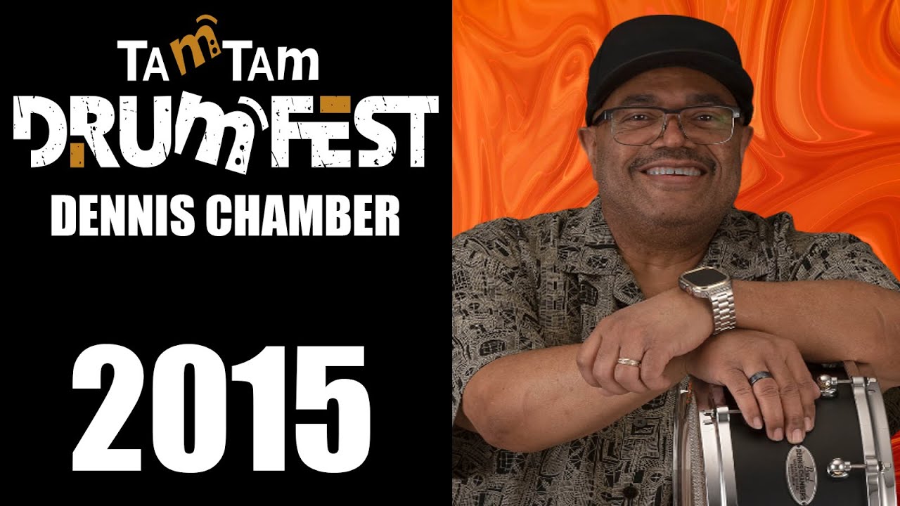 2015 Dennis Chambers - TamTam DrumFest Sevilla - Pearl Drums, Zildjian Cymbals #tamtamdrumfest