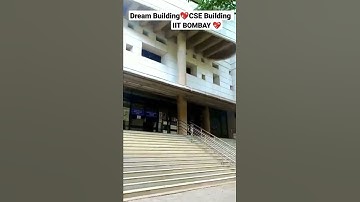 CSE Building Of IIT Bombay #iit #iitbombay #iitjee #iitb #motivation #iitmotivation #jeemotivation