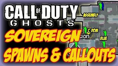 COD SPAWNS - Sovereign Spawns & Callouts-Call of Duty: Ghosts - Multiplayer maps
