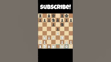 Smothered Mate trap to Win the Game in just 12 moves