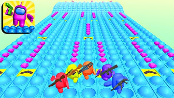 Pop It Rush 3D 🍡All Levels Gameplay Android,ios / PIR3D1L