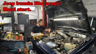 2000 Jeep Cherokee 4L - ASD Relay Buzzing/No Communication/Hard Start - Easy Fix!