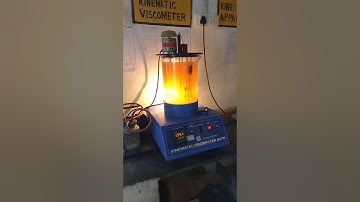 Kinematic viscosity test of bituminous
