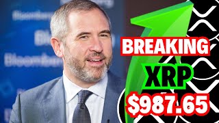 XRP AT $987.65 - SEC offers Ripple SETTLEMENT for XRP!!