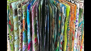 Altered Address Book Cover and Flip Through