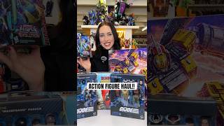 what do you think of my haul? 👀 #actionfigures #transformers #gijoe #marvel #toyunboxing