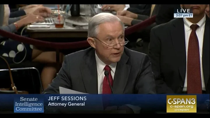 Jeff Sessions: ‘I Did Not Recuse Myself From Defending My Honor'