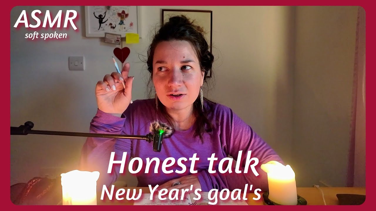 ASMR | Main goal for a new year | Gentle guiding | Personal sharing