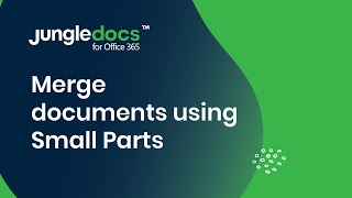 Merge Word & PowerPoint documents using Small Parts - YouTube