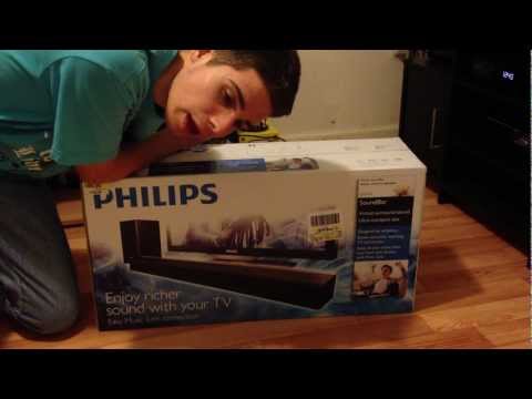 Philips CSS2123 SoundBar Unboxing