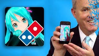 Domino's App feat. Hatsune Miku: The ad that vanished from YouTube screenshot 3