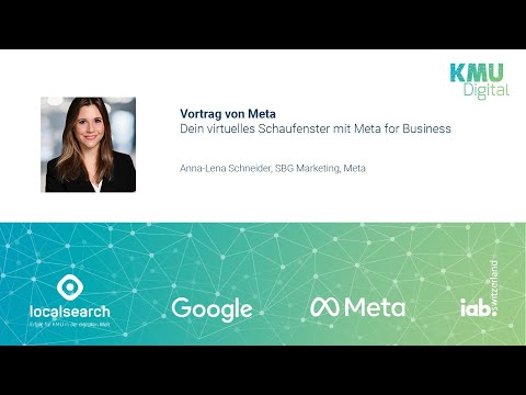KMU Digital 21. Juni 2022: Dein virtuelles Schaufenster mit Meta for Business