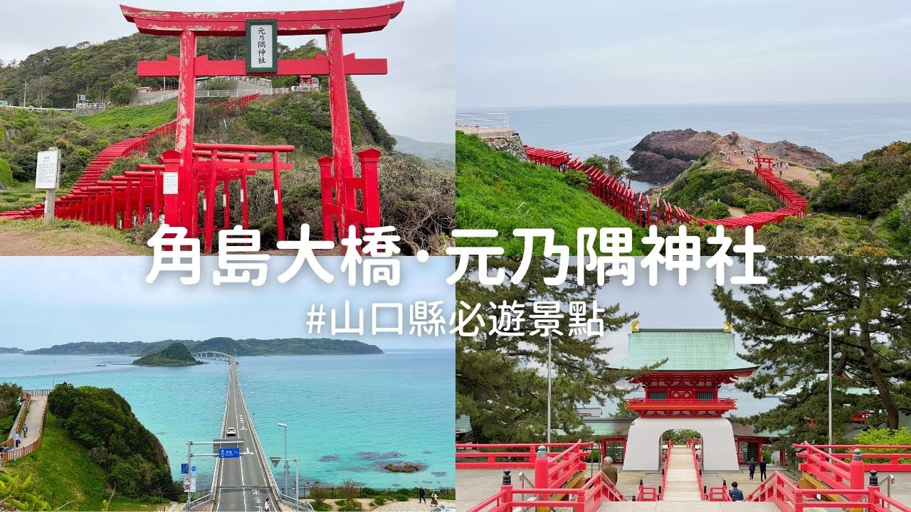 【日本獨旅29天】#22 山口｜唐戶市場、赤間神宮、角島大橋、元乃隅神社｜日本旅遊 vlog ｜2023