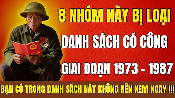 8 Nhóm Sẽ Bị Loại Khỏi Danh Sách Người Có Công Trong Năm 2026 – Bạn Có Nằm Trong Số Này?