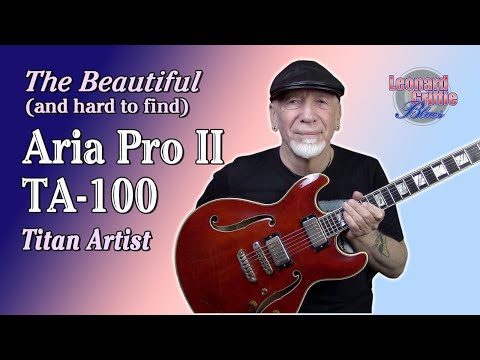 Playing the 1981 Aria Pro II TA-100 - YouTube
