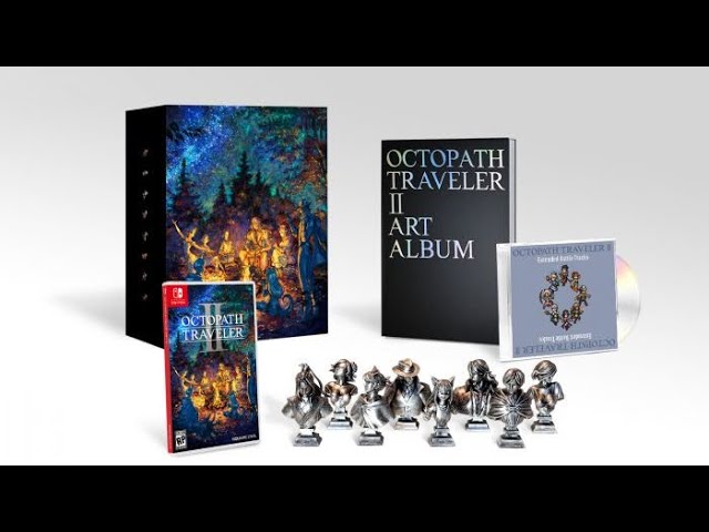 OCTOPATH TRAVELER & II セット Octopath Traveller II Collector edition set is available for