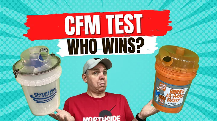 Low Profile Dust Deputy vs Dustopper // Cyclone Shootout CFM Test