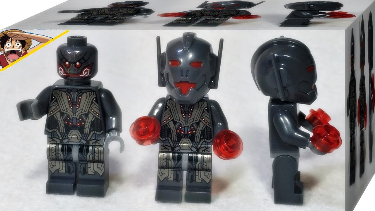 sy 어벤져스 울트론 프라임 비전 레고 짝퉁 미니피규어 리뷰 Lego knockoff avengers 2 ultron prime  vision minifigures