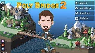 Civil Engineer Building a 10 Meter Truss Bridge | Poly Bridge 2
