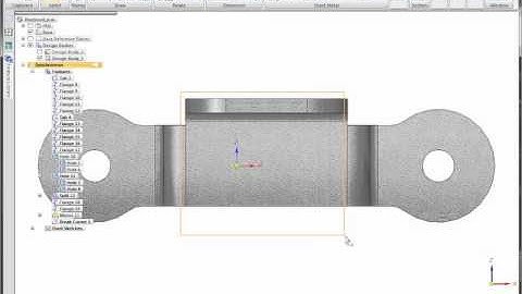 Multi body modelling in Solid Edge