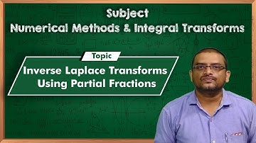 LEC38| NMIT| Inverse Laplace Transforms Using Partial Fractions  by Dr. G. Ravindranath Reddy