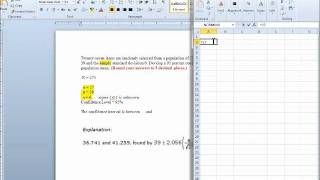 Chapter 9 - Sigma Unknown - T-Distribution - Finite Correction Factor