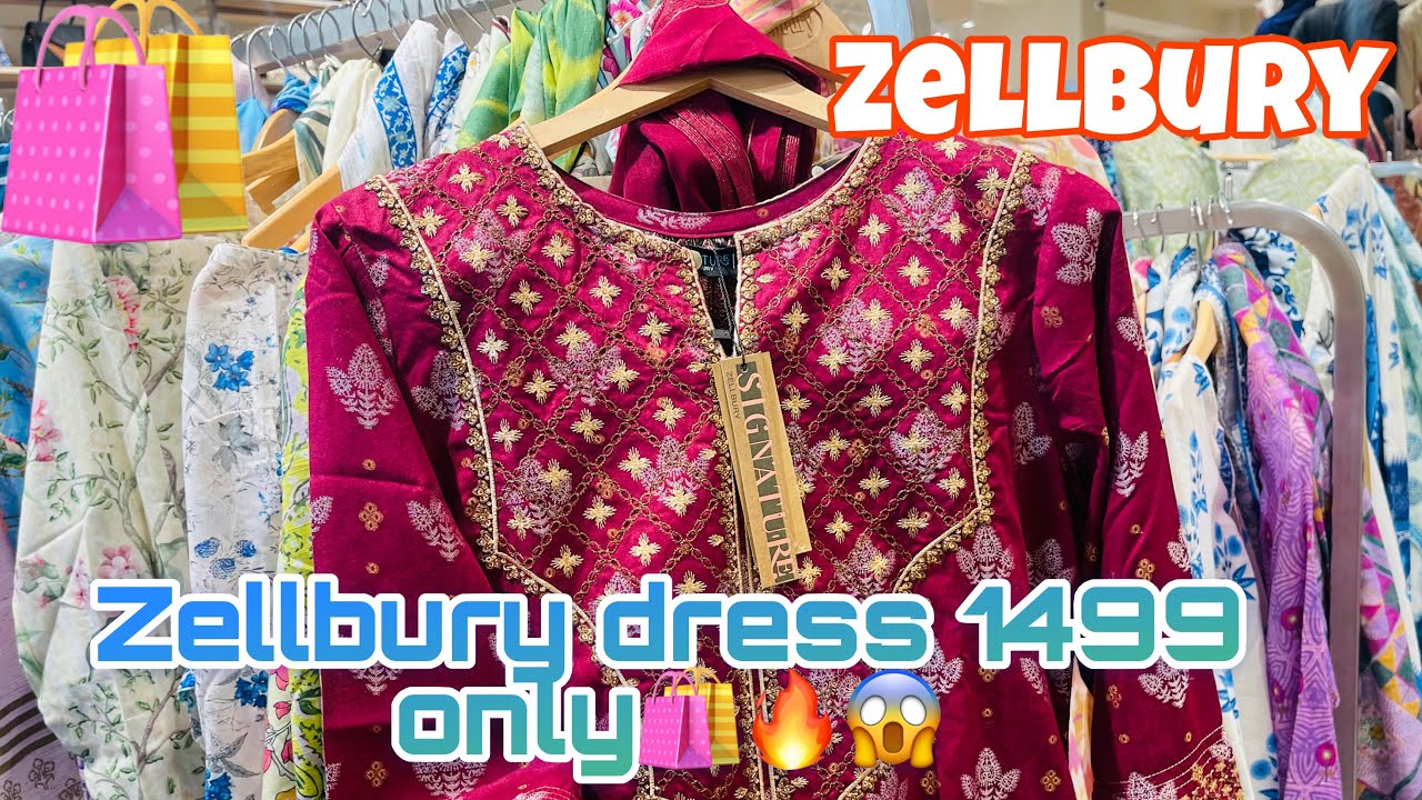 Zellbury mein ai sasti Haseen Eid Collection🛍️Zellbury New Arrival 2026 Today🔥Zellbury dress 1499❤️
