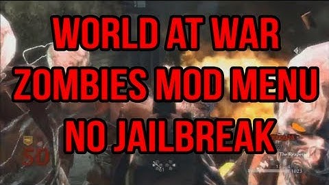 [W@W] How to host Kryptonite Zombies Mod Menu - NO JAILBREAK