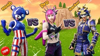 NOOB vs PRO vs HACKER | Fortnite Highlights & Funny Moments