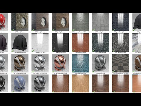 Vídeo: Com Carregar Material Vray