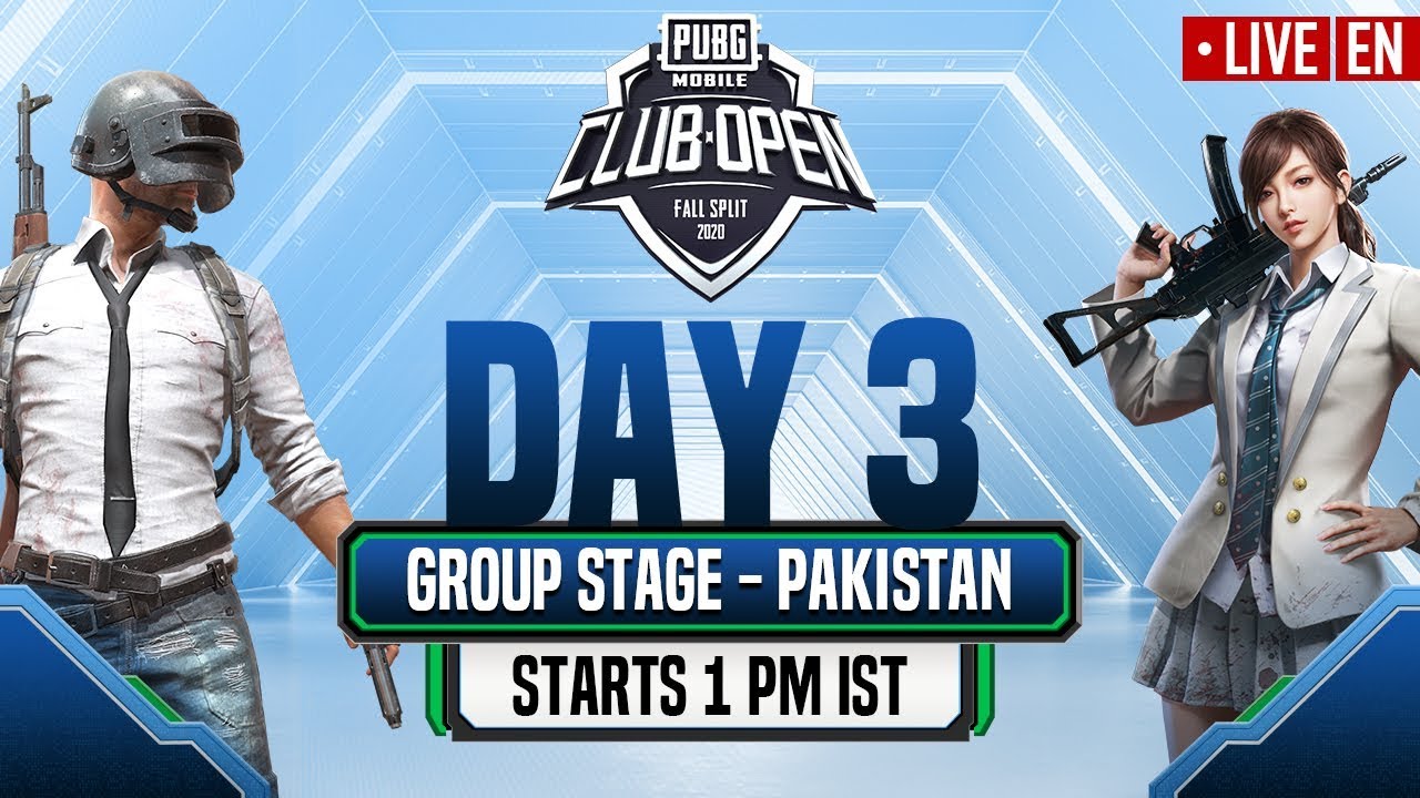 [EN] PMCO Pakistan Group Stage Day 3 | Fall Split | PUBG MOBILE CLUB OPEN 2020
