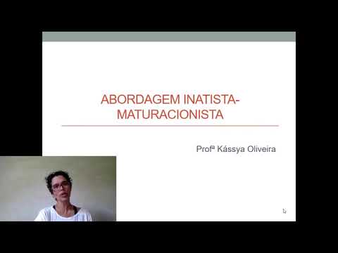 Vídeo: Qual teórico é um maturacionista?