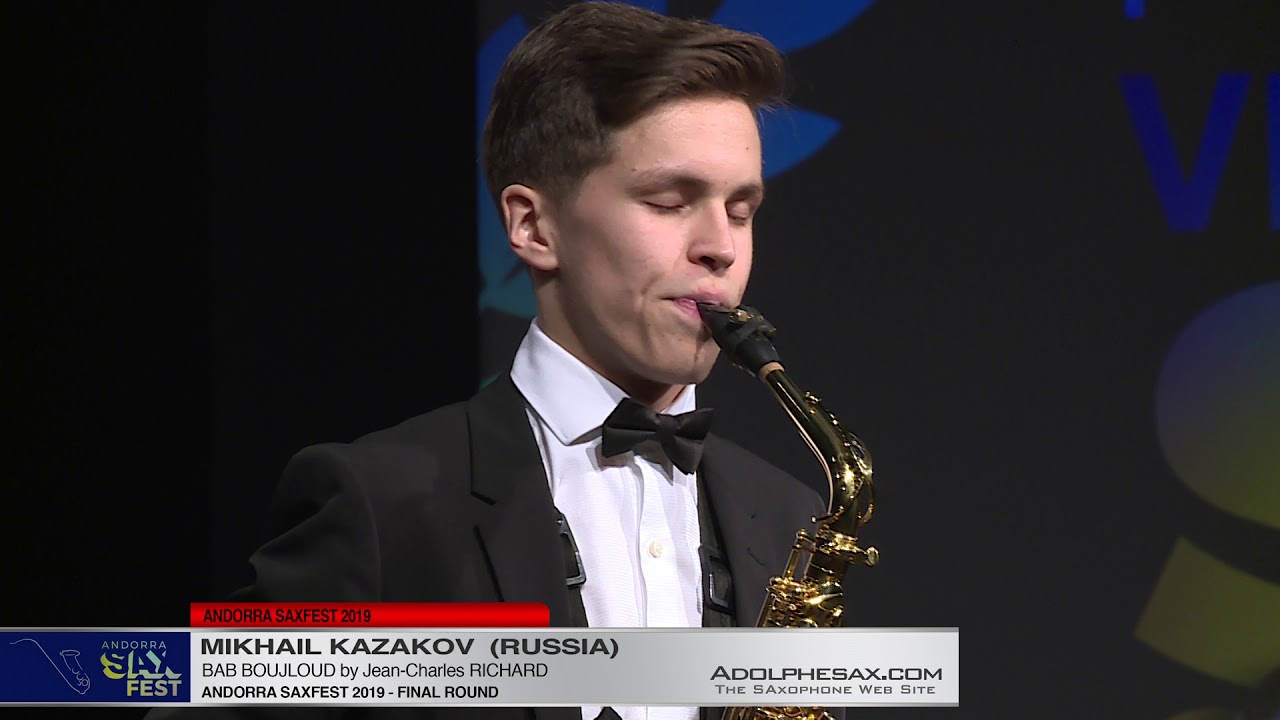 Andorra SaxFest 2019 -Mikhail KAZAKOV  - Bab Boujloud by Jean Charles RICHARD