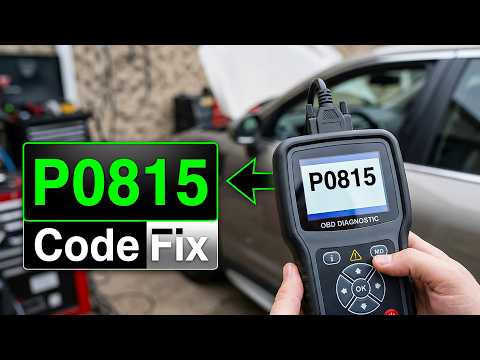How To Fix P0815 code - Upshift Switch Circuit Repair - Paddle Shifters Stuck