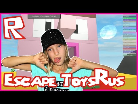 Escape Toys R us Roblox game is BROKEN!!!