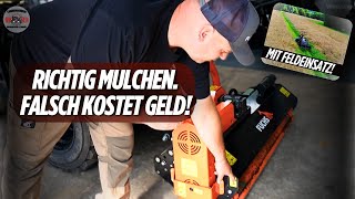 Richtig Mulchen Mit Dem Traktor So Stellst Du Ihn Ein, Ohne Ihn Zu Zerstören