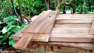 membuat pintu minimalis kayu jati // trik tukang kayu