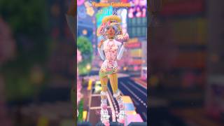 dress to impress fits as fashion goddess#dresstoimpress #harajuku #dtiroblox #dticodes #custommakeup