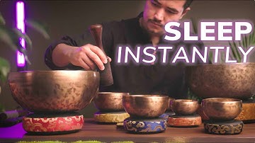SLEEP LIKE NEVER BEFORE | 3 Hours Tibetan Singing Bowls | Deep Relaxation Music