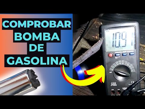 Video: ¿Cuántos voltios usa una bomba de combustible?