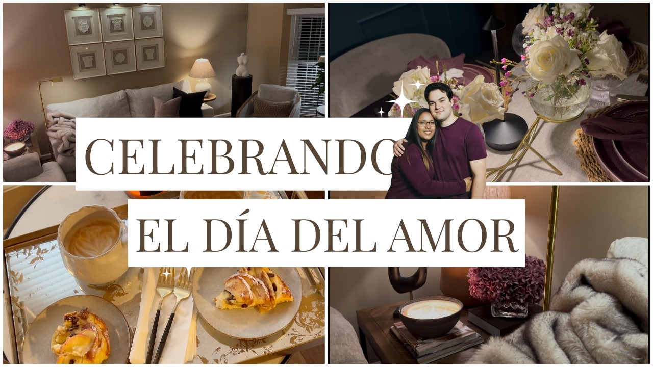 ¡Decoramos la Casa para San Valentín! 🌹 + Tarta de Manzana en Forma de Corazón.❤️
