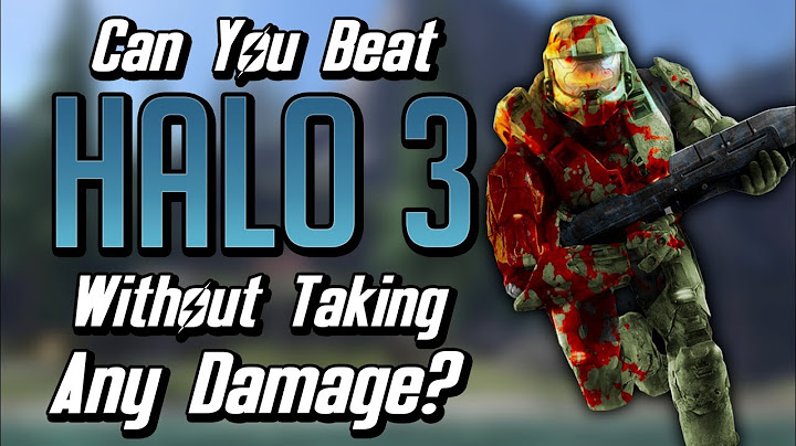 Can You Beat Halo 3 Without Taking Any Damage?