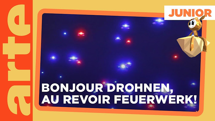 Frankreich setzt auf Drohnenshows statt Feuerwerk | ARTE Journal Junior 🌎