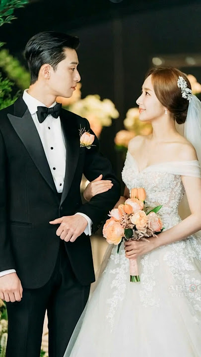 Park Seo Joon and Park Min Young on Their Wedding Day! 💍🌹 #kdrama #koreandrama #kdramalovers