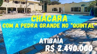 Lindíssima chácara em Atibaia com a Pedra Grande no “quintal” R$ 2.490.000/ Localização excelente